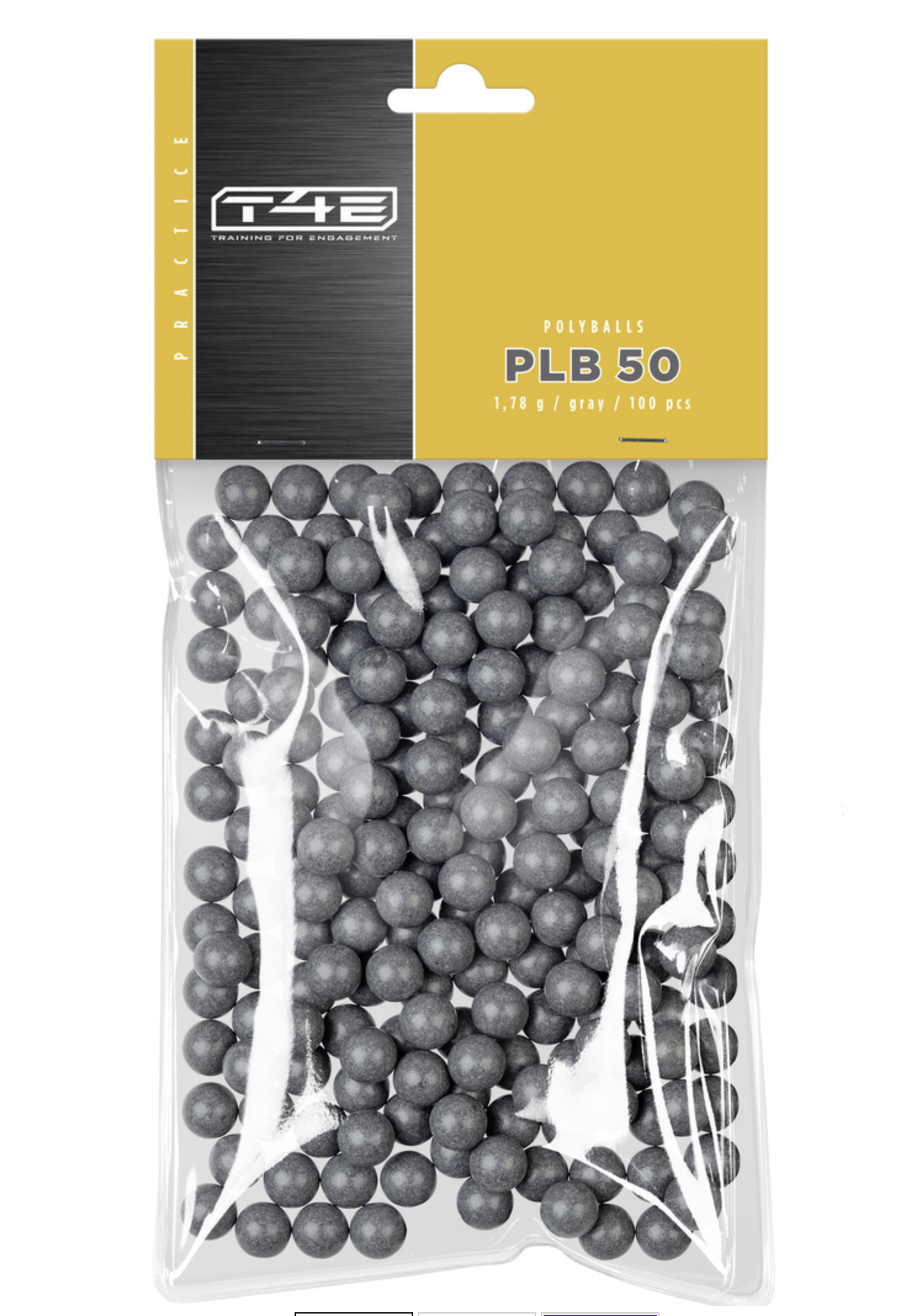 Municion Traumatica UMAREX .50 Polyballs 100 Unidades