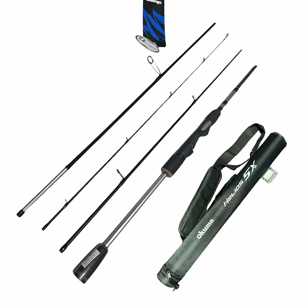Caña 2,10 OKUMA Helios Travel 5-20g 4T