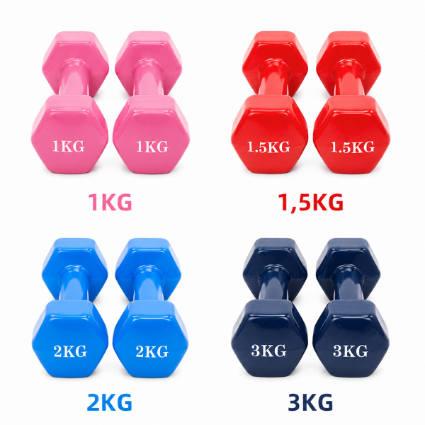 Mancuerna KING FIT PVC