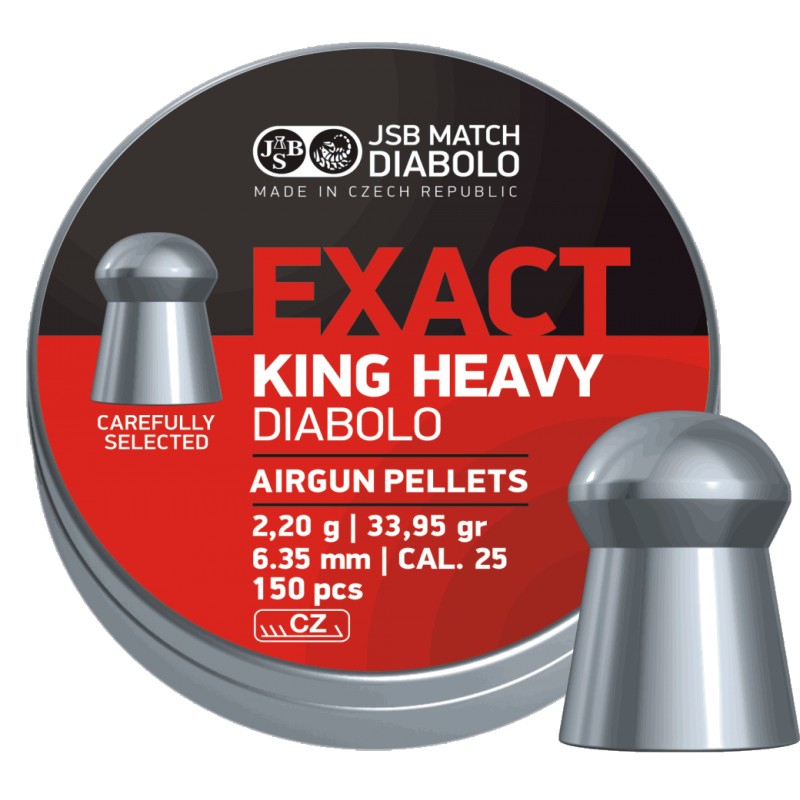 Poston JSB 6,35 Ext. King 25,39gr 150pcs