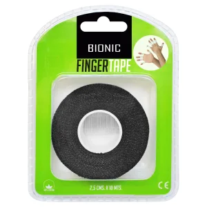 Venda BIONIC Finger Tape Negro / Blanco