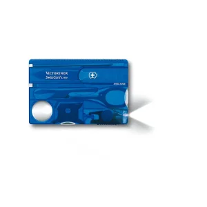 Multiherramienta VICTORINOX Swisscard Lite 13 Funciones Azul Trans