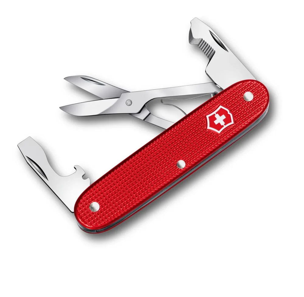 Navaja VICTORINOX Companion Slim 93mm Alox 6 Funciones Roja