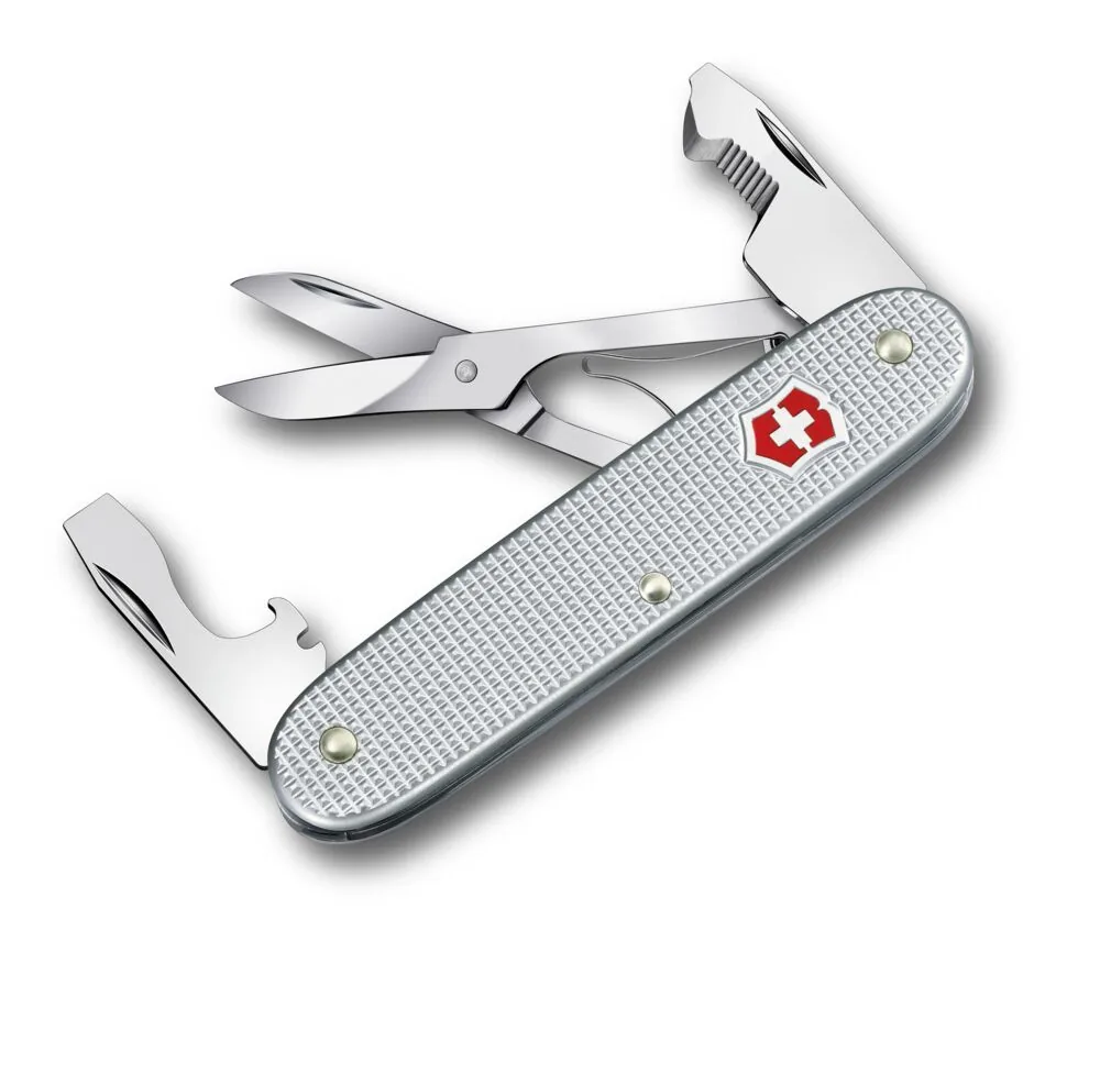 Navaja VICTORINOX Companion Slim 93mm Alox 6 Funciones Plateada
