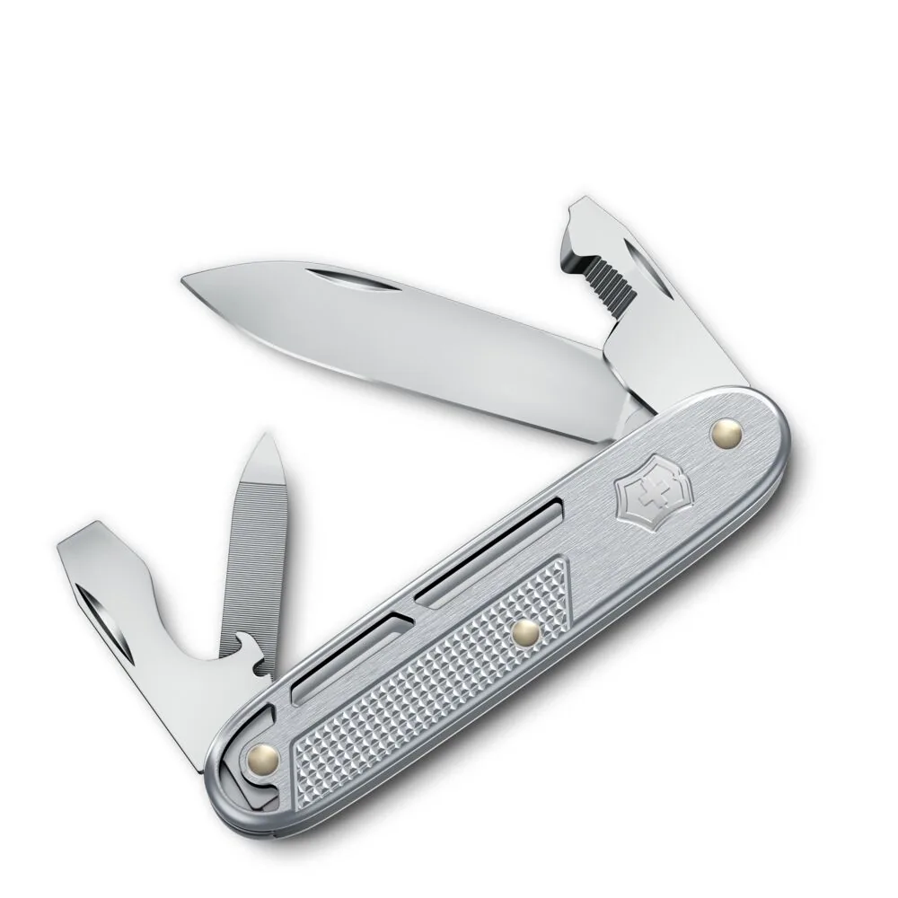 Navaja VICTORINOX Synergy Alox 93mm 9 Funciones Silver
