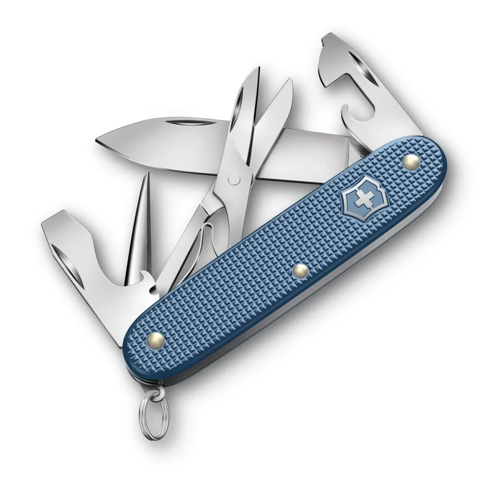Navaja VICTORINOX Pionner X 93mm Alox LE 26 Glacial Blue