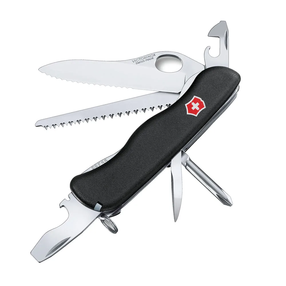 Navaja VICTORINOX Trailmaster 111mm 12 Funciones Negra Dentada