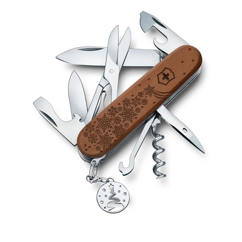 Navaja VICTORINOX Climber Madera 91mm 16 Funciones Winter Magic Limited Edition