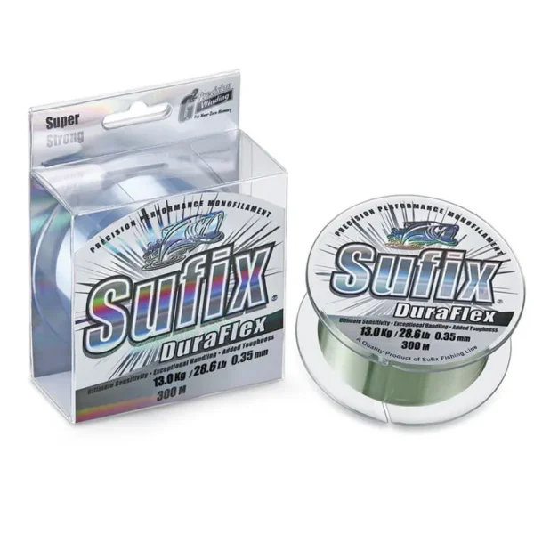 Nylon Sufix Duraflex 0,35 Verde 100m