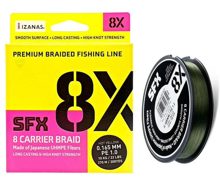 Multifilamento 0,10 SUFIX Verde 270mt
