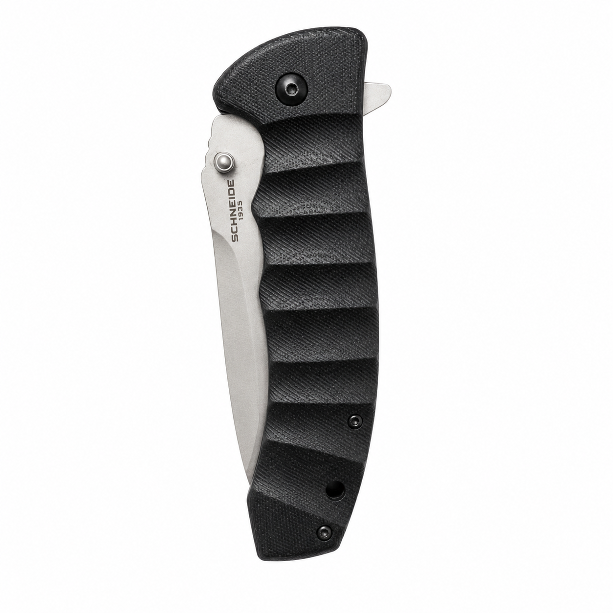 Navaja SCHNEIDE Kampfer Negro 440C G10 - Imagen 2