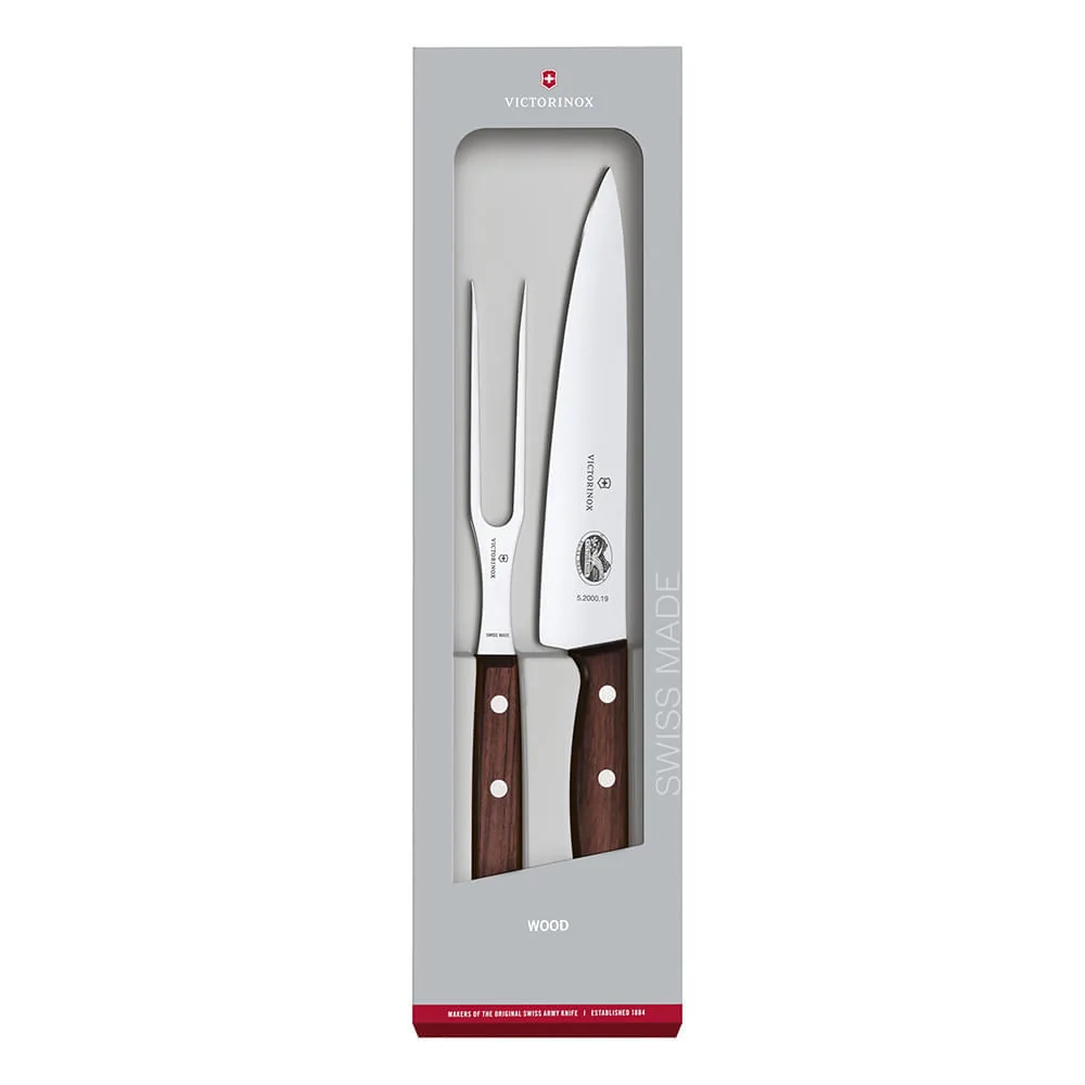 Set VICTORINOX Asado 2 Piezas Mango Madera