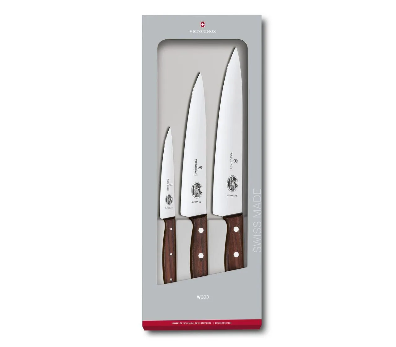Set VICTORINOX Asado 3 Piezas Mango Madera