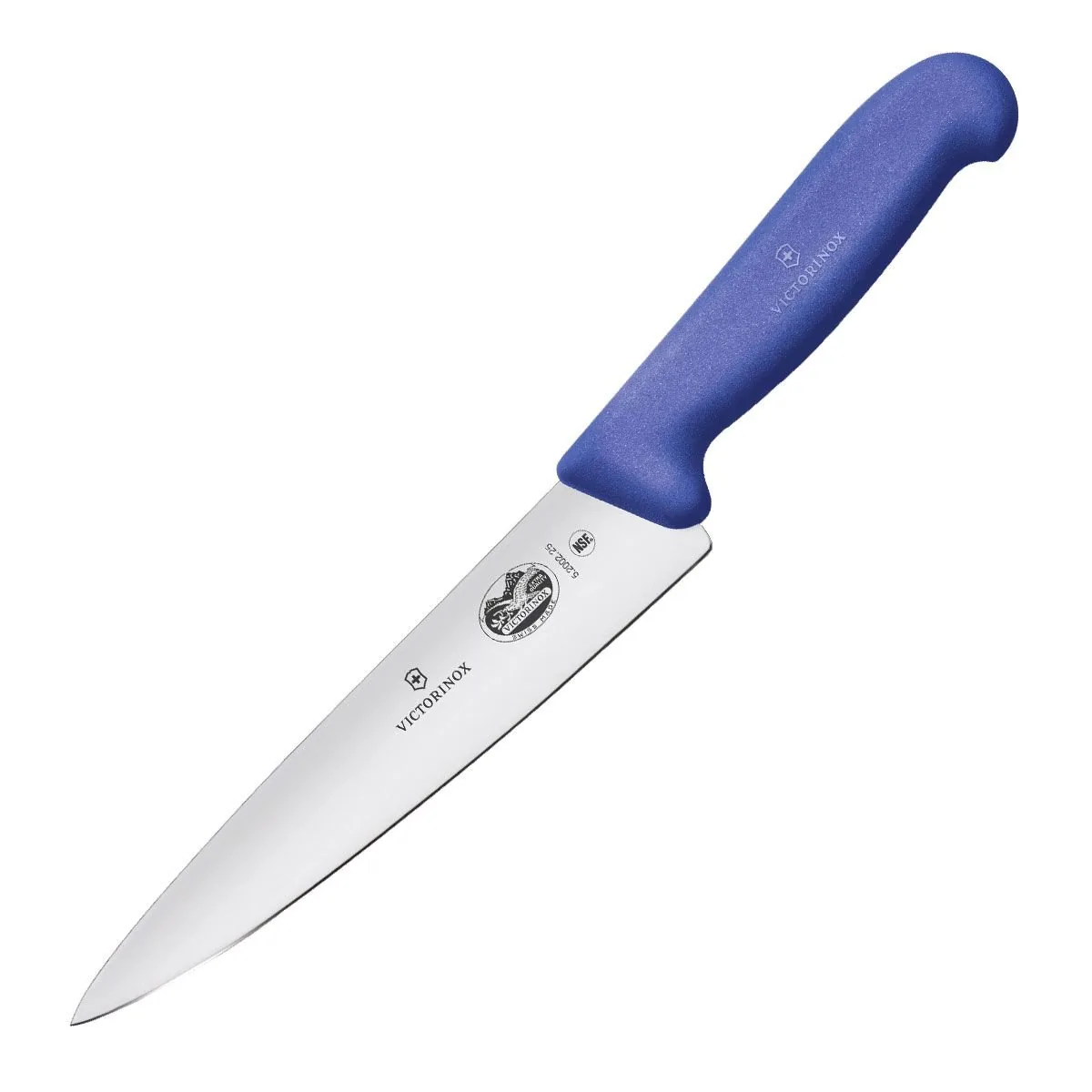Cuchillo VICTORINOX Cocina Medio Golpe Fibrox Azul 25cm