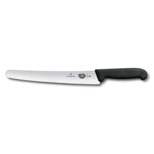 Cuchillo VICTORINOX Pastelero Dentado Mango Fibrox Negro 26cm