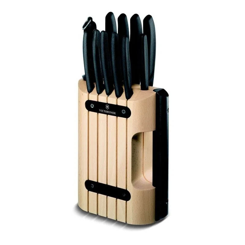 Soporte VICTORINOX Cuchillos 11 Piezas Mango Nylon Negro