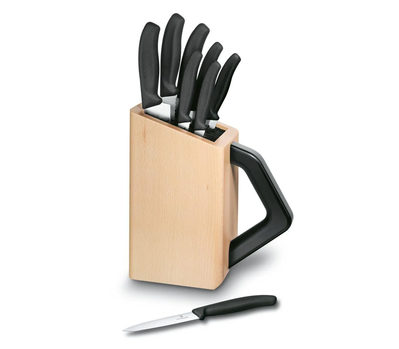 Soporte VICTORINOX Cuchillos 8 Piezas Mango Nylon Negro
