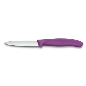 Cuchillo VICTORINOX Verdura Puntiagudo Mango Nylon Morado 8cm