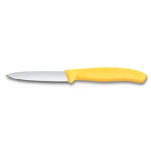 Cuchillo VICTORINOX Verdura Puntiagudo Mango Nylon Amarillo 8cm
