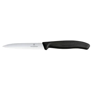 Cuchillo VICTORINOX Verdura Dentado Puntiagudo Nylon Negro 10cm