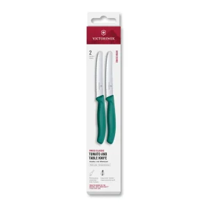 Cuchillo VICTORINOX Verdura Dentado Punta Redonda Nylon Verde 11cm