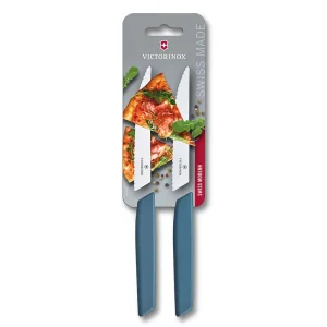 Cuchillo VICTORINOX Cocina 2U Dentado Swiss Modern Azul 12cm