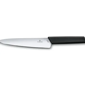 Cuchillo VICTORINOX Cocina Swiss Modern Negro 19cm