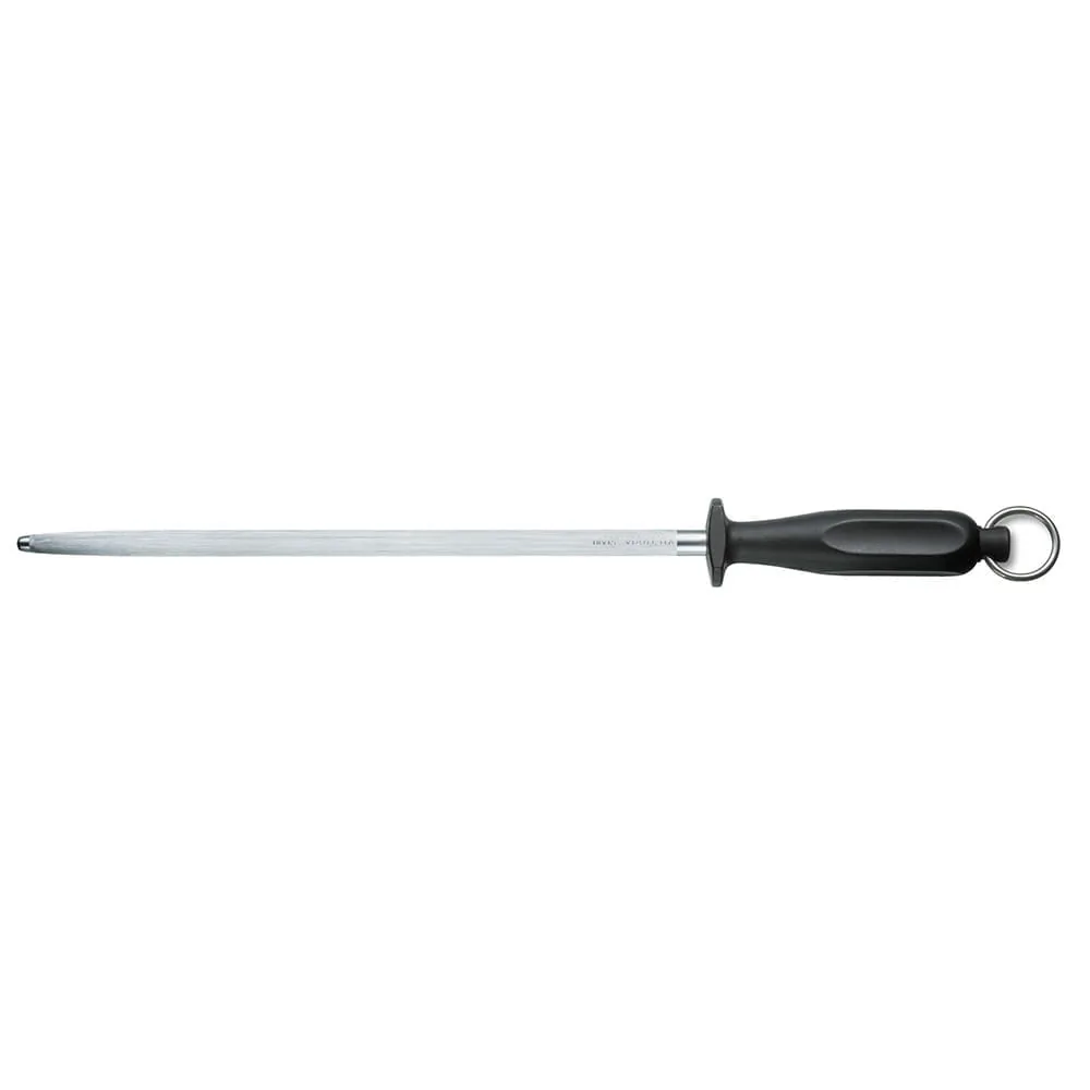 Chaira VICTORINOX Carnicero Redonda Mango Negro 30cm