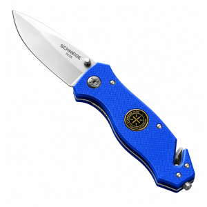 Navaja SCHNEIDE Taktik Swat Azul 440C G10