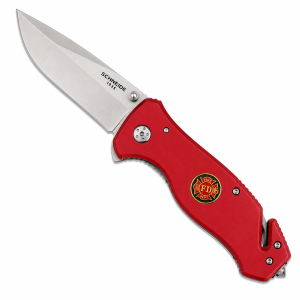 Navaja SCHNEIDE Taktik Feuer Rojo 440C G10
