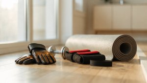 Accesorios de fitness para entrenar en casa