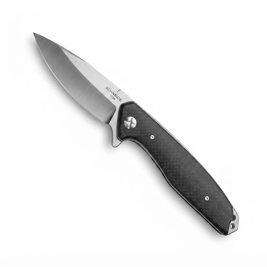 Navaja SCHNEIDE Messer Madera Oscura 440C