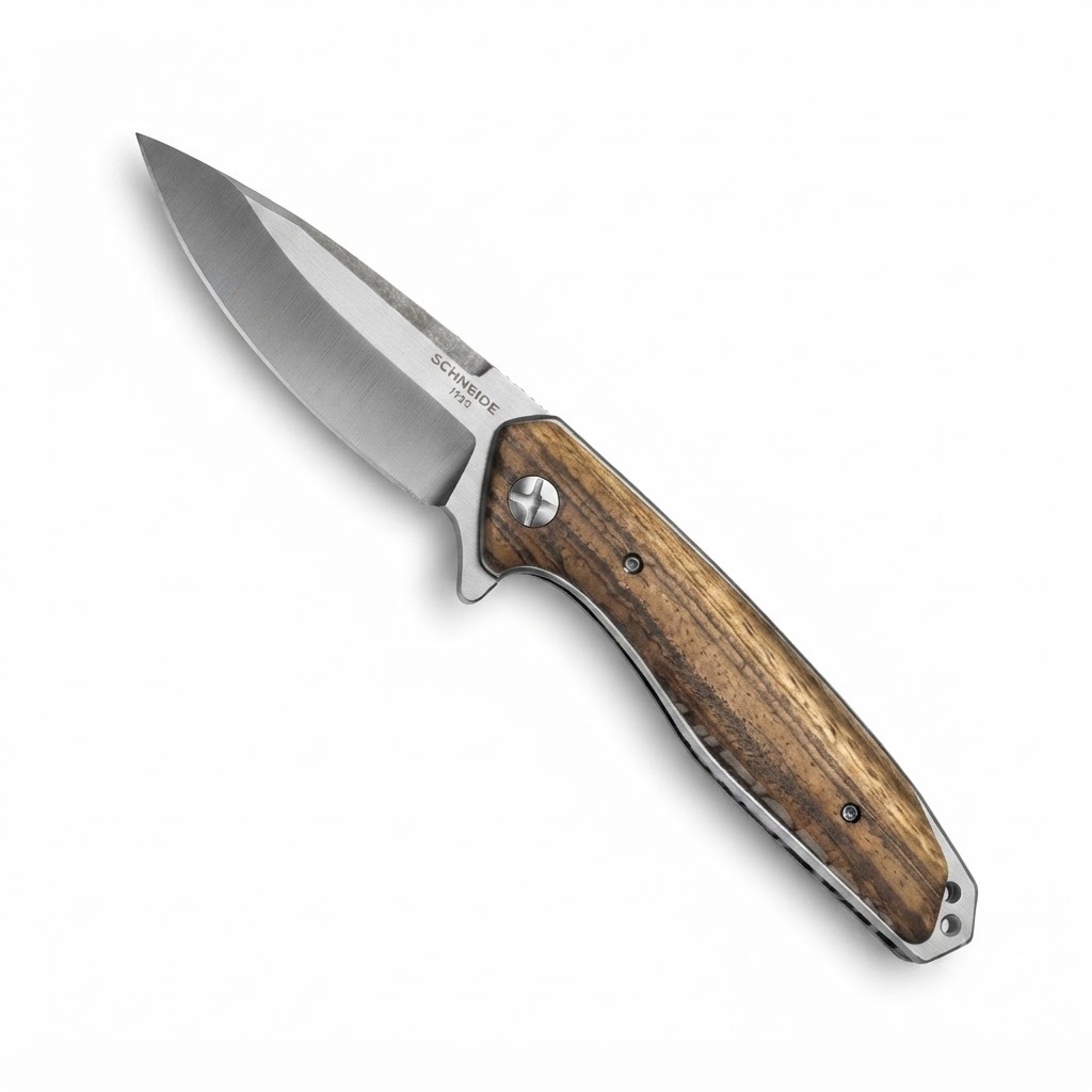 Navaja SCHNEIDE Messer Madera 440C
