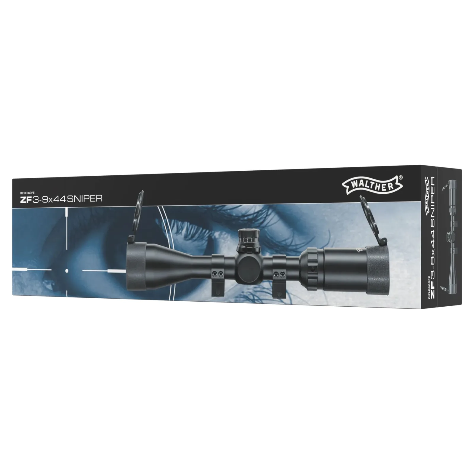 Mira Telescopica WALTHER 3-9x44 Mil-Dot 22mm Picatinny - foto 5