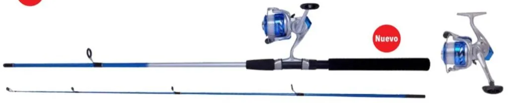 Combo FULCRUM 1,65m 4-10g 2500 Azul