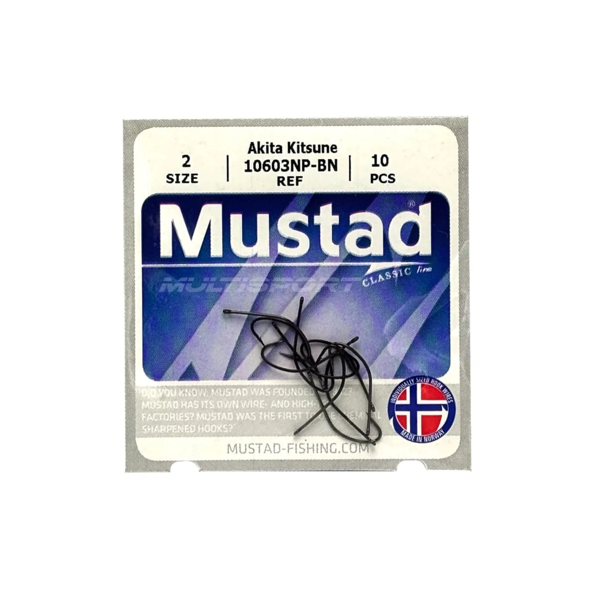 Anzuelo Mustad 10603 A. Kit Ni. 6 - foto 3