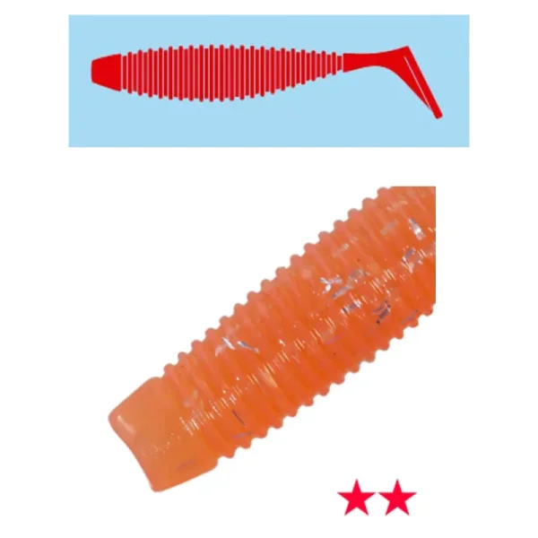 Vinilo MAJOR CRAFT Para Worm PRI Plump-Tail