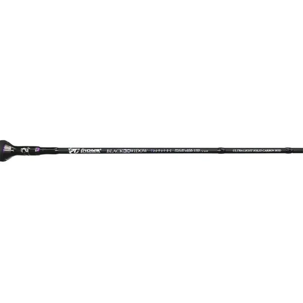 Caña de Pesca PIONEER Black Widow Solid Carbon UL