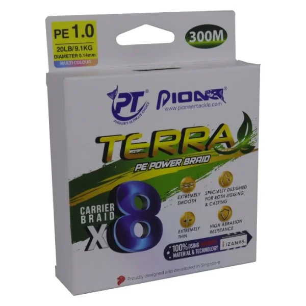 Multifilamento PIONEER Terra 8x Braid