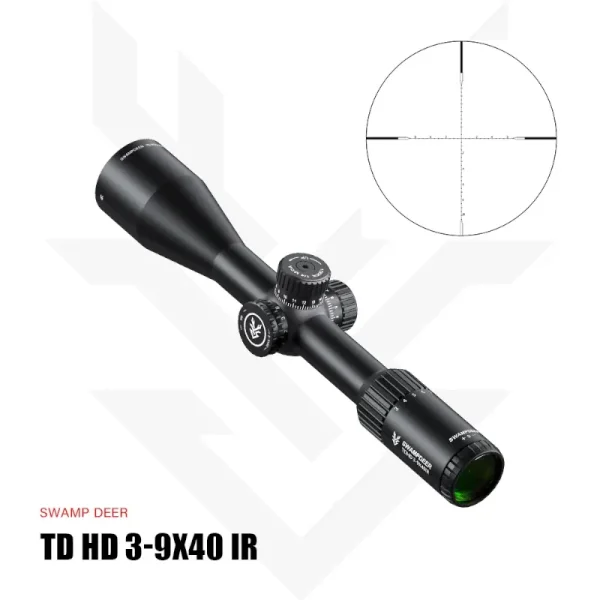 Mira Telescópica SWAMP DEER TD HD 3-9x40 IR
