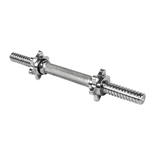 Barra para Mancuerna KING FIT 14 Pulgadas Cromada