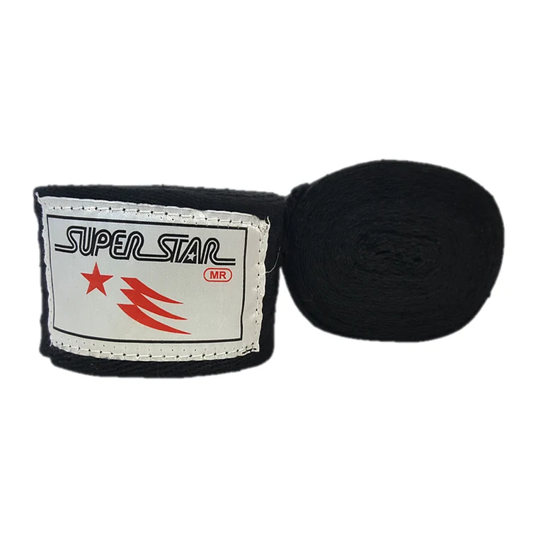 Venda Box SUPER STAR Algodón Negro