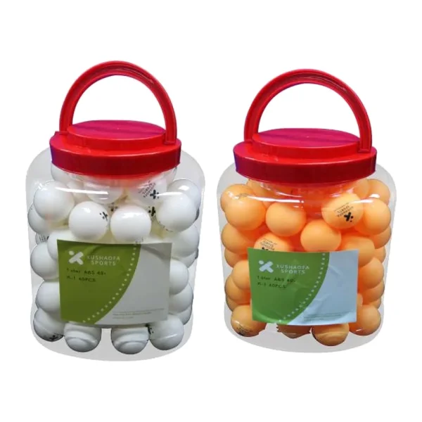 Pelota Ping Pong XSF Frasco 60 Unidades